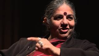 A Conversation with Vandana Shiva  Question 2  Quantum physics and our natural world [upl. by Soph]