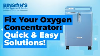 Oxygen Concentrator Troubleshooting Guide  Easy Fixes for Common Issues [upl. by Kanal]