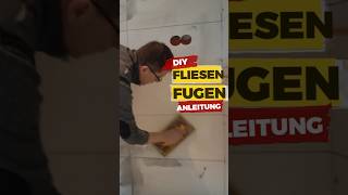 Fliesen Fugen DIY Anleitung [upl. by Morey]