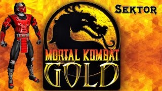 Sektor  Mortal Kombat Gold HD60 fps Playthrough [upl. by Schaffer]