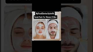 🤩8 Glow Facial For Women N Men asthetic fyp shorts viralvideo glowingskin skincareytshortsyt [upl. by Llenal]