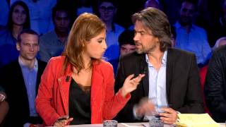 Léa Salamé  Aymeric Caron  un bon départ   On nest pas couché 30 août 2014 ONPC [upl. by Shirline829]