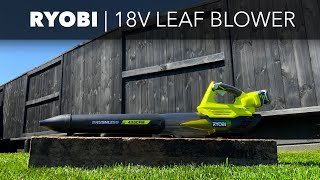 Ryobi 18V Leaf Blower  425CFM [upl. by Iseabal14]