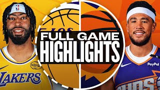 LAKERS at SUNS  NBA PRESEASON FULL GAME HIGHLIGHTS  October 17 2024 [upl. by Nalyac938]