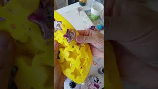 Demolding resin rings in silicone mold experiment [upl. by Funda325]