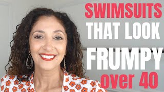 Frumpy swimsuit styles over 40 [upl. by Rory]