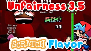 FNF  Unfairness 35 REMASTERED on Scratch VS Dave and Bambi [upl. by Ruel]