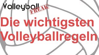 Die wichtigsten Volleyball Regeln für Einsteiger [upl. by Steiner]