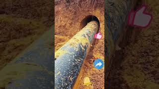 Excavation of trenchless irrigation wells [upl. by Ancier]