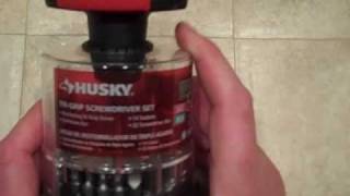 HUSKY TriGrip Screwdriver Set [upl. by Chi]