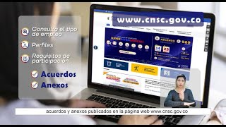 Más de 3500 vacantes en 7 superintendencias oferta la Comisión Nacional del Servicio Civil  CNSC [upl. by Alin]