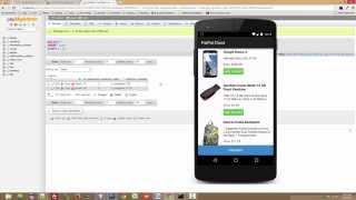 Android Integrating PayPal using PHP MySQL Demo [upl. by Niehaus687]