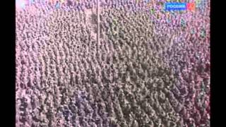 Проконвоирование немцев через Москву 17 июля 1944 [upl. by Eramat]