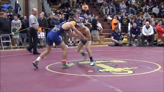 Nick vs Jack Bokina of Mattituck 12272017 [upl. by Stalder]