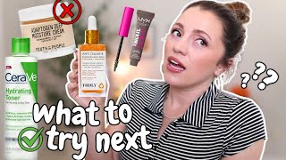 50 QUICK Beauty Reviews skincare makeup body care ✨ EMPTIES [upl. by Alysia624]