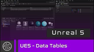 UE5  Data Tables [upl. by Ymmak719]