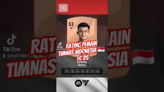 Rating pemain Indonesia 🇮🇩 di FC25 Electronic Arts [upl. by Annaoi578]