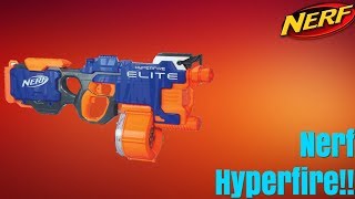 Nerf Hyperfire Unboxing and Setup [upl. by Solorac]