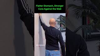 Flatter Stomach Stronger Core Against the Wall Dr Mandell [upl. by Annaed199]