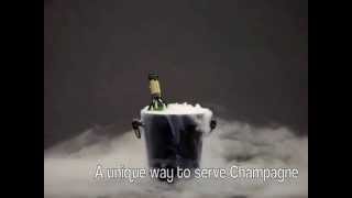 Chillistick Dry Ice Champagne Serve [upl. by Kano]