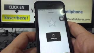 como registrarse en whatsapp iphone 5s 5C 5 4 iOS 7 español Channeliphone [upl. by Zanze]