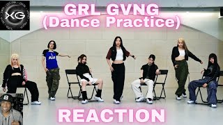 XG quotGRL GVNGquot Dance Practice 5th Release REACTION [upl. by Nicola]