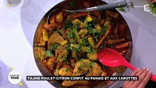 Tajine pouletcitron confit au panais et aux carottes [upl. by Wilkey]