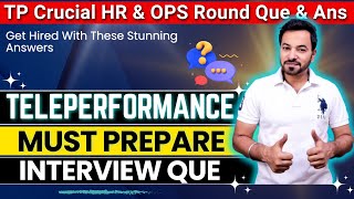 Teleperformance Interview Questions and Answers  How to clear Teleperformance Interview [upl. by Azriel]