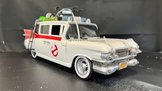 Hasbro Track and Trap Ghostbusters ECTO1  Customized with Lights and Siren [upl. by Telfore]