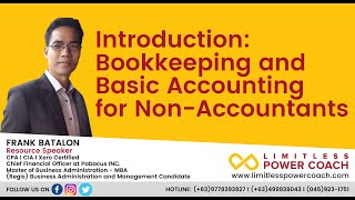 Introduction Bookkeeping and Basic Accounting for NonAccountants Free Webinar via Zoom [upl. by Attiuqihc]