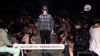 Oi Moda  Desfile Alexandre Herchcovitch Masculino  São Paulo Fashion Week Inverno 2011 [upl. by Hepsibah998]