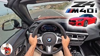 The 2023 BMW Z4 M40i is Unexpectedly Raucous POV Drive Review [upl. by Jethro651]