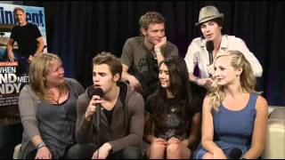 Comic Con 2011 The Vampire Diaries Panel Part 3 [upl. by Whallon183]