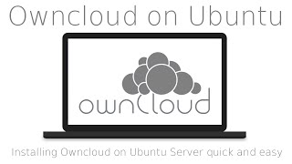 Tutorial Installing Owncloud on Ubuntu Server quick and easy Dropbox alternative [upl. by Boycey]