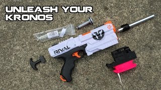 NERF RIVAL KRONOS Mod Kit by NERF EZE Complete Mod Guide  Walcom S7 [upl. by Atinet536]