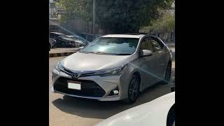 For seal Toyota Corolla Altis model 2021 cooler silver More details contact 03123666022 automobile [upl. by Weisbrodt]