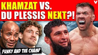 Daniel Cormier amp Ben Askren on Khamzat Chimaev STEALING Sean Stricklands DDP fight Islam vs Ilia [upl. by Ymer]