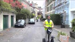 Le Gyropode à Lausanne  Mobileo  Segway [upl. by Allveta]