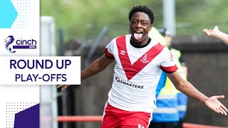 Airdrieonians Pull off Incredible Comeback Win  PlayOff Round Up  cinch SPFL [upl. by Akire]