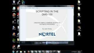 Creating Command Scripts in the Nortel DMS100 [upl. by Orips]