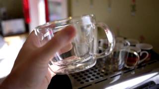 My Review of The Bodum DoubleWalled Latte Glasses [upl. by Asek]