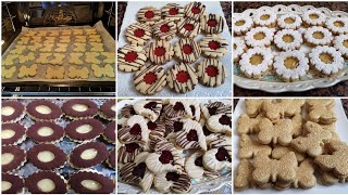 صابلي راقي اشكال و طعم مختلف بعجينة واحدة، وصفة ناجحة  Sablé Les miroirs Biscuits de fête [upl. by Draner]