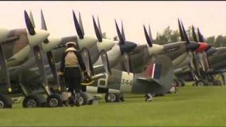 Battle of Britain Air Show In Duxford  Forces TV [upl. by Dunson]