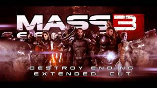 Mass Effect 3 Extended Cut  Destroy Ending Music [upl. by Vera353]