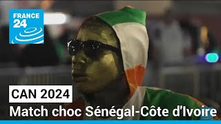 CAN 2024  match choc SénégalCôte dIvoire ce lundi • FRANCE 24 [upl. by Nivlek81]