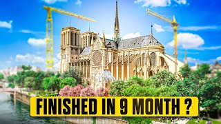 NotreDame de Paris  How is progress at the site [upl. by Haikezeh]