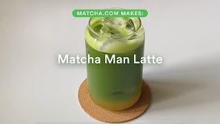 Matcha Man Latte Recipe  Benefits for Mens Health [upl. by Alo25]