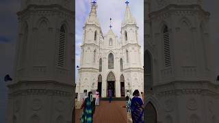 Vailankanni  Shrine Basilica  Main Church youtubeshorts vailankanni velankanni shorts video [upl. by Earvin700]