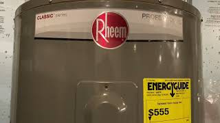 Rheem Water Heater RUSTED OUT in 6 years  Did Rheem make it right [upl. by Inek]