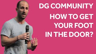 DG Community A Career In Sport  How To Get Your Foot In The Door [upl. by Swigart]